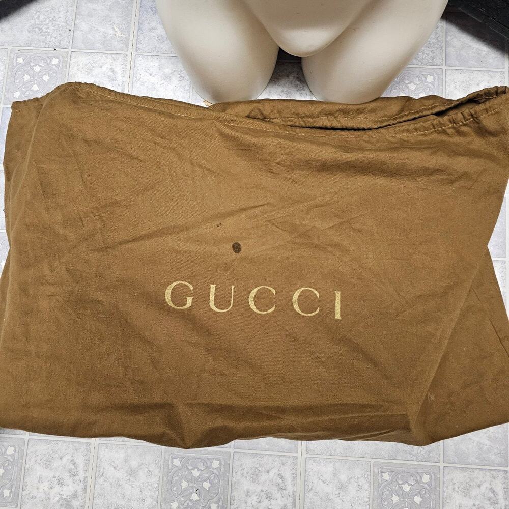 Gucci GG Canvas Tote Bag with Small Carry Bag and Dust Bag - Picture 9 of 12